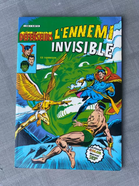 LES DÉFENSEURS ARÉDIT 1ere SÉRIE N°4 L'ENNEMI INVISIBLE 1982 EN BON ÉTAT / TBE