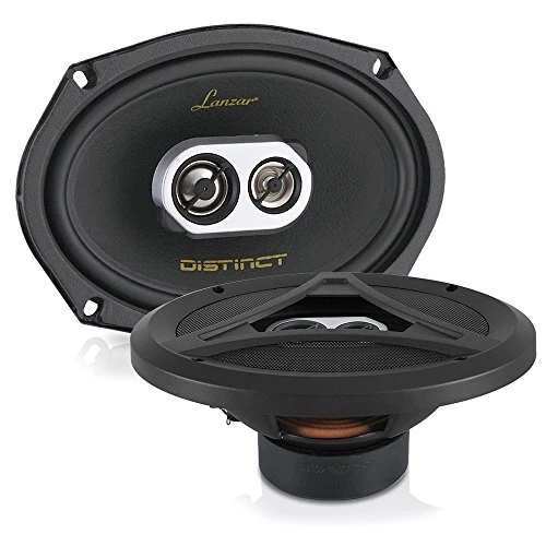 Lanzar 3-Way Universal Car Stereo Speakers - 200W 5” x 7” / 6” x 8” Universal...