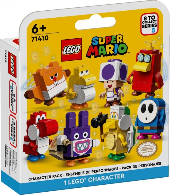 LEGO 71410 SUPER Mario Character Pack Series 5 Pick your Character FREE ...