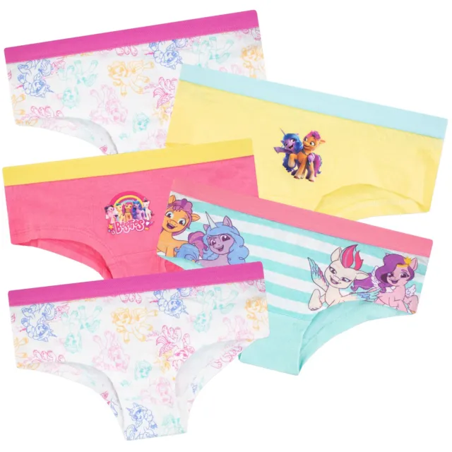 Kids Bluey Underwear 5 Pack, Girls Bluey Knickers Pack of 5