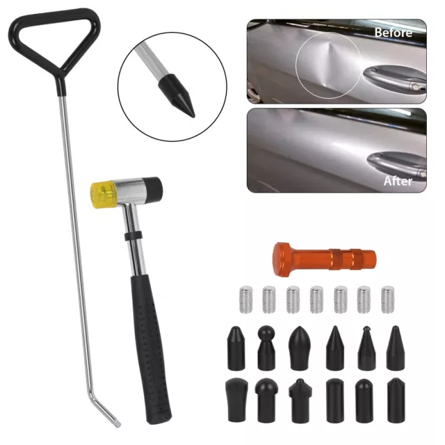 Paintless Dent Repair Rod Kit Auto Dent Removal Tools Car Dent Pullout PDR Tools 2