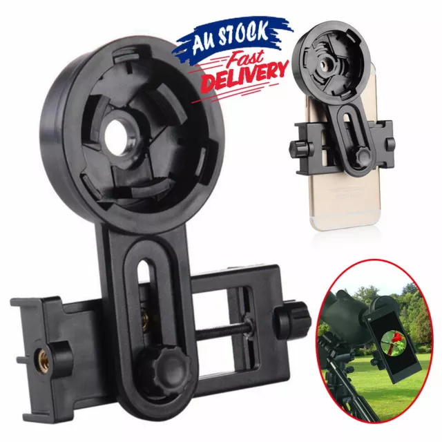 Cell Phone Adapter for Binocular Universal Telescope Clip Bracket Mount Holder