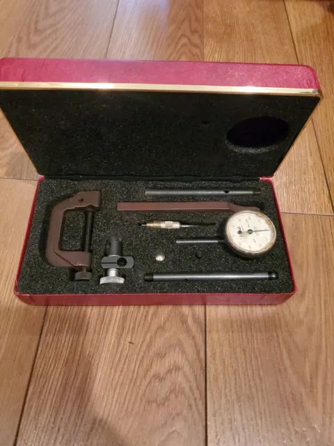 Vintage Central Tool Company Tool Kit RED BOX SUARE Cranston Rhode Island USA