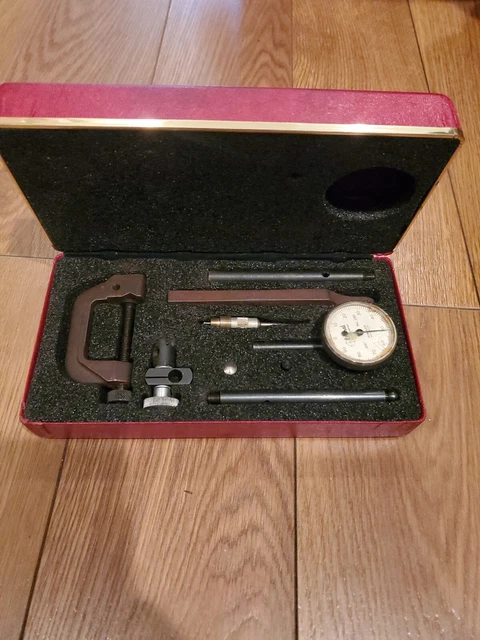 Vintage Central Tool Company Tool Kit RED BOX SUARE Cranston Rhode Island USA
