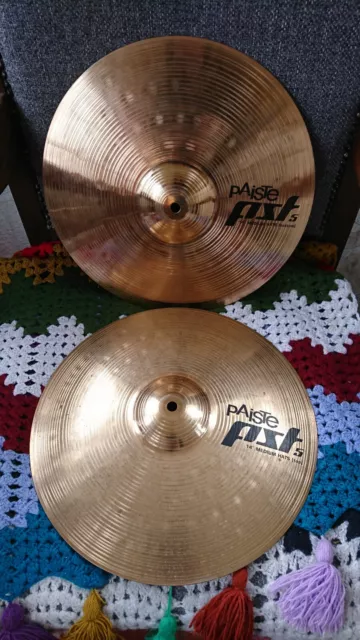 Paiste Pst5 Hi Hat Medium 14 Zoll Becken Top&Bottom