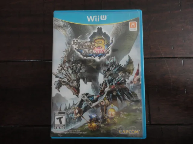 Monster Hunter 3 Ultimate (Nintendo Wii U, 2013) CIB