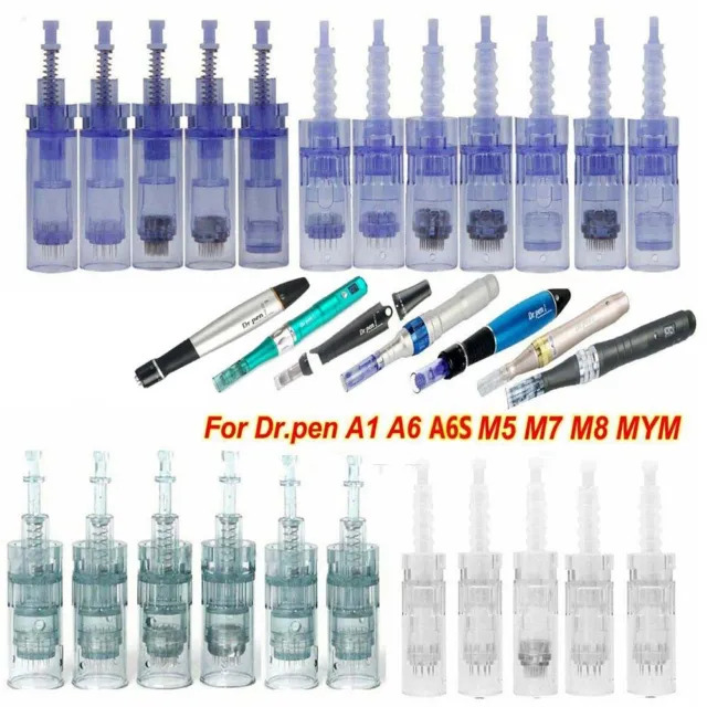 For Dr.Pen A1 A6 M5 M7 M8 A6s Ultima Derma Roller Skin Micro Needles Cartridges