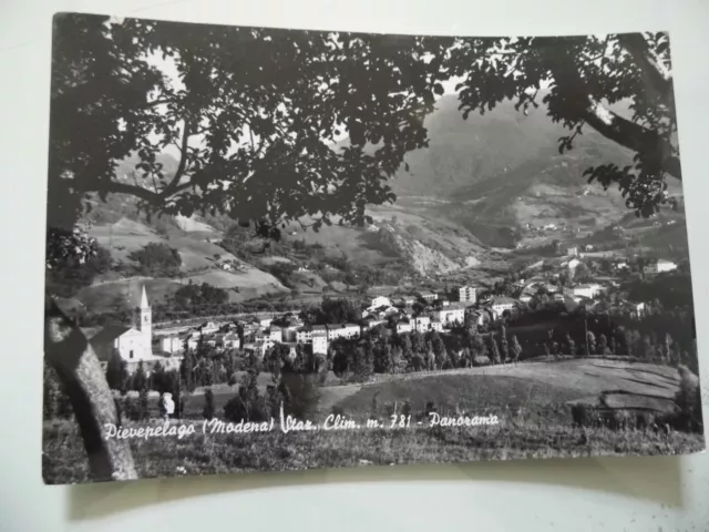 Cartolina Viaggiata "PIEVEPELAGO ( Modena ) Panorama" 1960