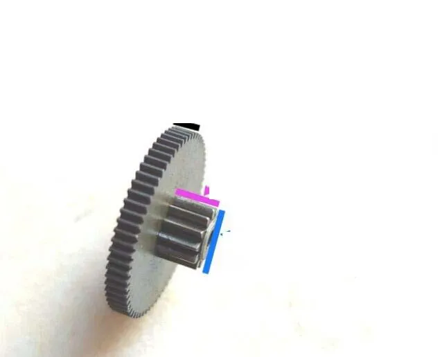 Metal Hobbing Twin Wheel 64 Teeth 0.4 Mold+12 Teeth 0.6 Mold Hole Diameter 3mm