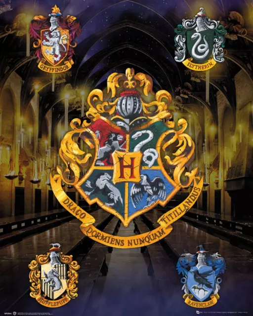 Harry Potter Poster House Crests 40x50cm