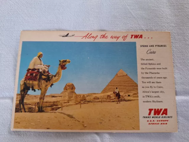 Egypte, Carte Postale, Twa, Visiter Le Caire