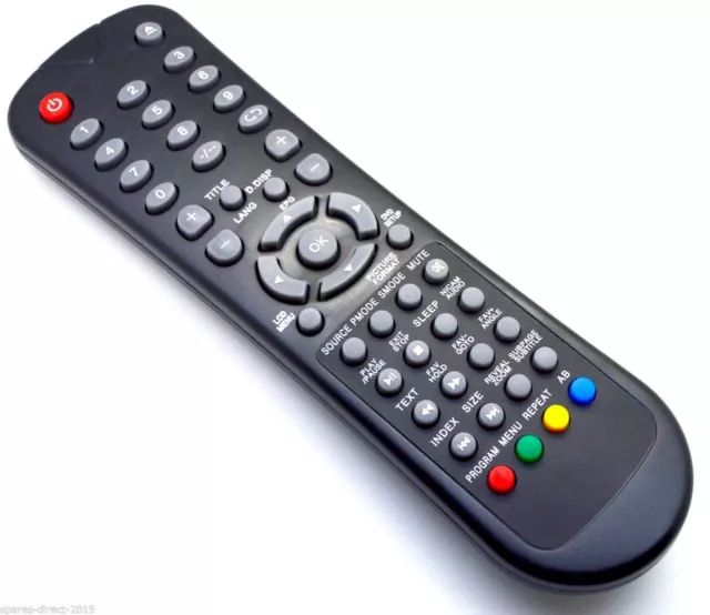 *NEW* Replacement TV Remote Control for Blaupunkt 215/155J-GB-1B-FHBKUP-UK