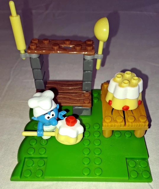 MEGA BLOKS LES SCHTROUMPFS figurine La SCHTROUMPFETTE dorée variante Ultra Rare EUR 19,90 - FR