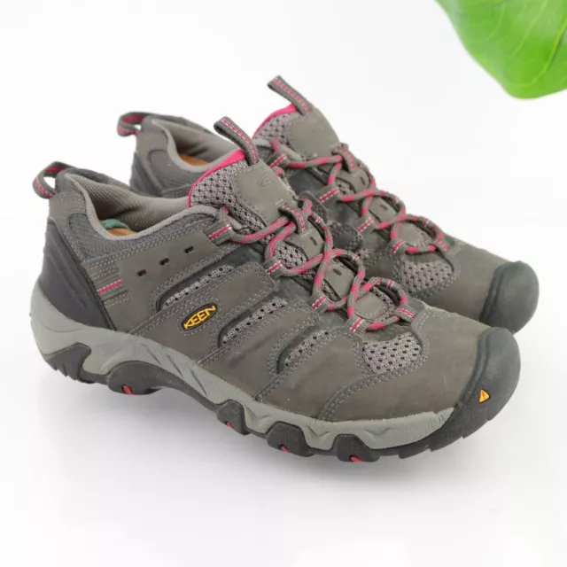 Keen Women's Koven Hiking Boot Size 7.5 Low Sneaker Outdoor Trail Shoe Gray 2