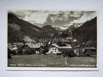 CAMPO TURES 8514 BOLZANO SAND IN TAUFERS CARTOLINA TRENTINO ALTO ADIGE 