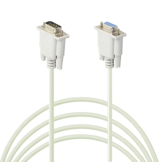 DB-9 Serial Male - Female Molded Cable 25ft