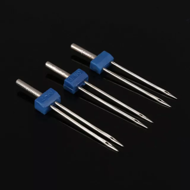 Máquina de coser multifuncional de doble cabezal con agujas dobles tamaño 2/3/4 mm NeedJO