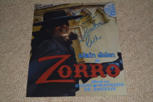 OLIVER ONIONS signed Autogramm  In Person 20x25 cm ZORRO Soundtrack Spencer Hill