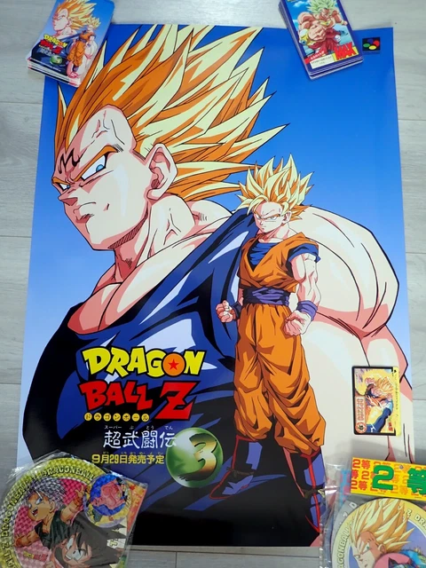 Affiche Team Z FUSION B2 (70x50cm) - Style Arc Majin Buu - Dragon Ball Z