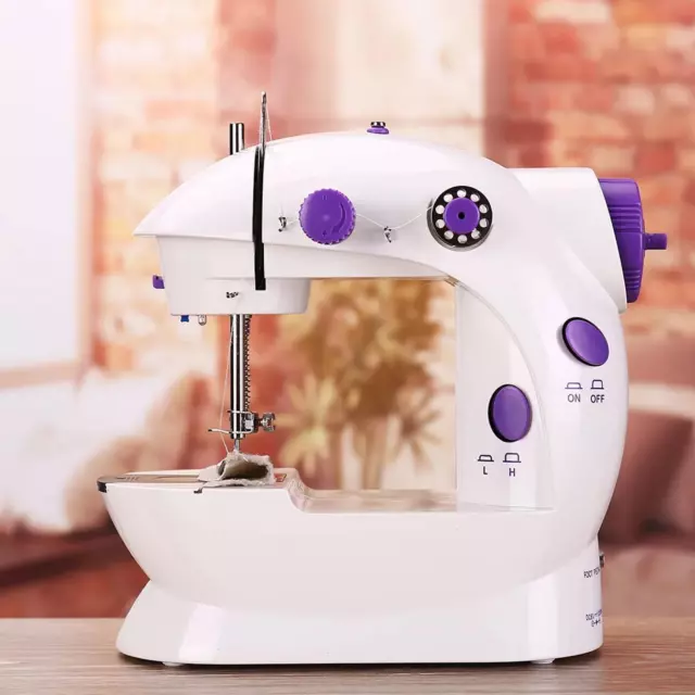 Electric Sewing Machine Multi Function Mini Portable Desktop Tailor Household UK 3