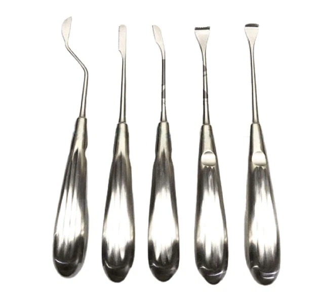 tastan cakir micro nasal saw, 5 pcs set of rhinoplasty saw instruments