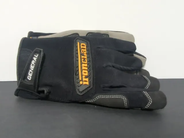 Ironclad  Size Large General Utility  Black Work Gloves New No Tags.