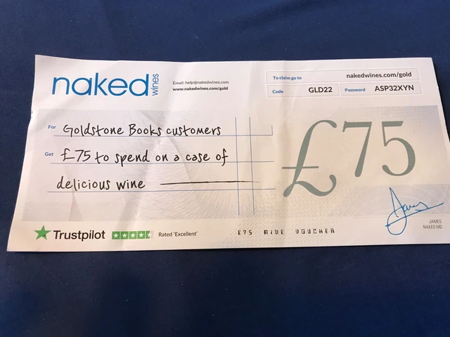 Naked Wines £75 off voucher - expires 18 Jan 2024 - £75 off when you spend £115