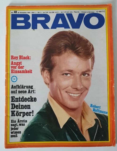 Bravo 48 / 25.11.1968 Robert Hoffmann / Roy Black / Bee Gees / Dan Blocker(B953)