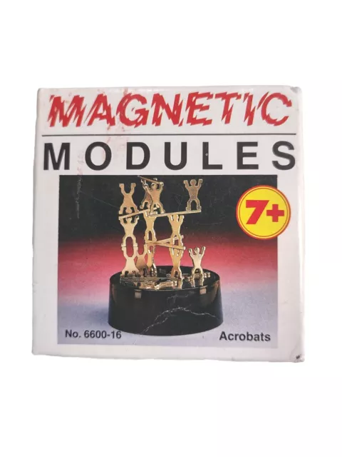 Magnetic Modules Acrobats Toy Magnetic Force STEM Ages 7+ Museum Quality