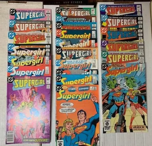 Daring New Adventures of SUPERGIRL 1-23  Complete Set!  VF- (7.5) Avg  FULL RUN!