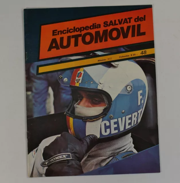 VTG 70s Enciclopedia Salvat Automovil Automobile Motorcycle Racing Photos #48