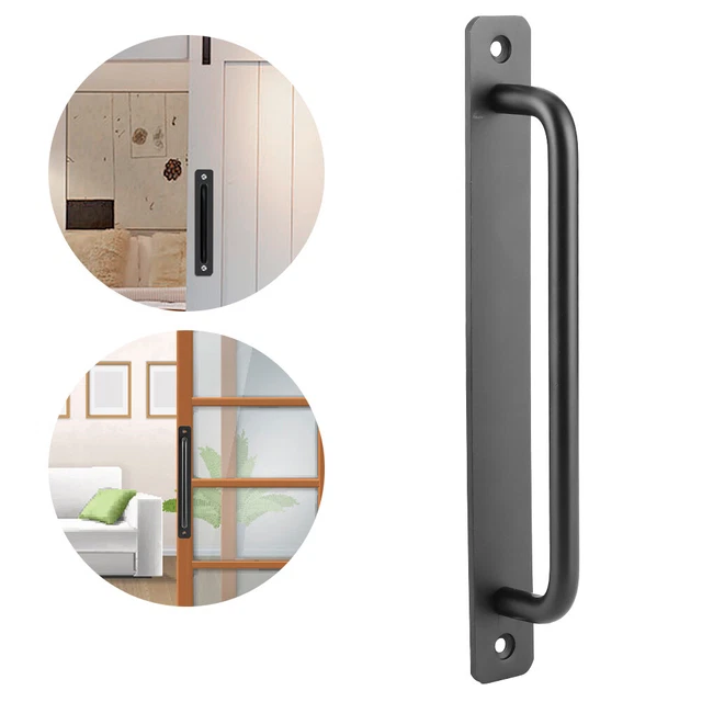 Elegant Sliding Barn Door Handle Aluminum Alloy Pull For Wardrobes MX