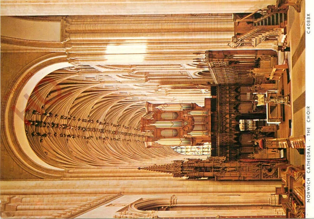 Picture Postcard~ Norwich Cathedral, the Choir