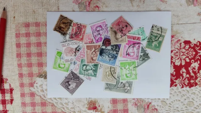 Briefmarken Belgien Belgique, Posten, Lot, Konvolut