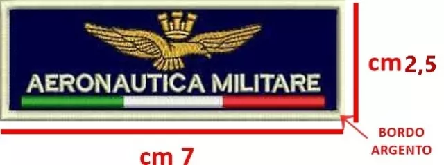 Italia Termoadesivo, Transfer, Patch, Aeronautica, Leggere Istruzioni Sotto