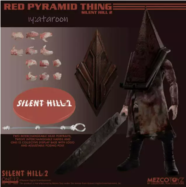 Pyramid Head Action Figure Silent Hill Cabeça de Pirâmide, Brinquedo Nunca  Usado 90752235