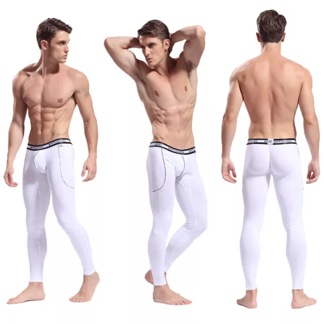 Winter Men's Underwear Warm Long Johns Thermal Leggings Home Wear