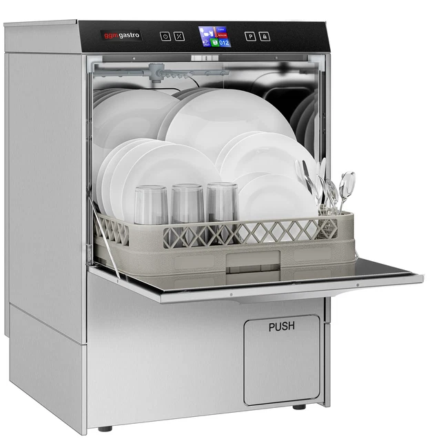 Produktbild von GGM Gastro Edelstahl-Geschirrkorbwagen GKWH75 – Platz Für 6 Körbe, 505x550x1710 Mm, Mit Rollen