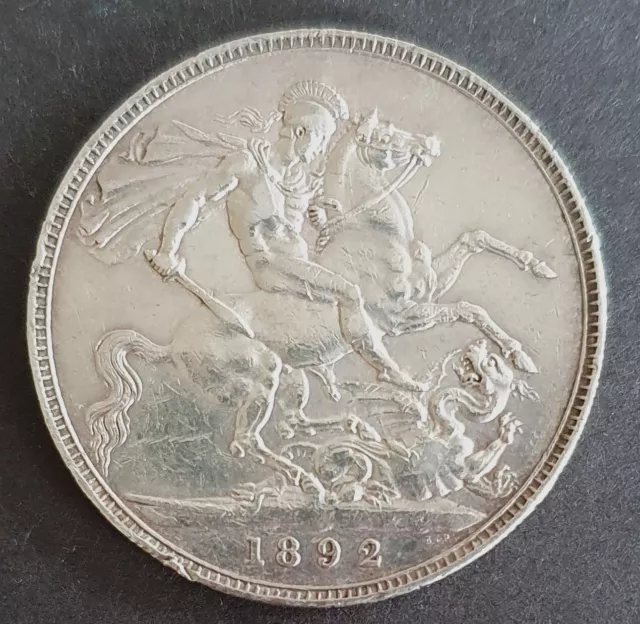 Victoria Silver Crown 1892