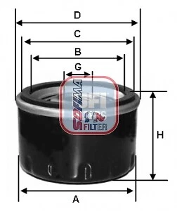 Filtro Olio Moto Per Motori YX150 YX160 Z155 – Adatto A Pit Bike, GPX, YCF (Suzuki Burgam Etc.)