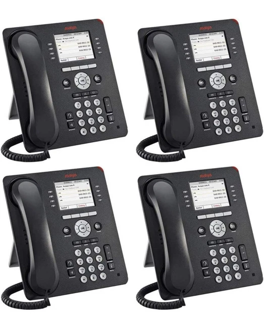 LOT OF 4 Avaya 9611G IP Phone 700504845. NEW and SEALED!