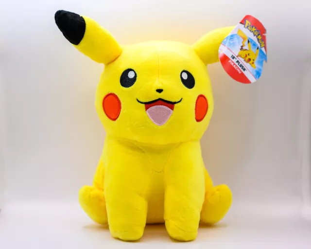 Peluche POKEMON PIKACHU - 20 cm - NUOVO Morbido e Autentico - Nintendo 2