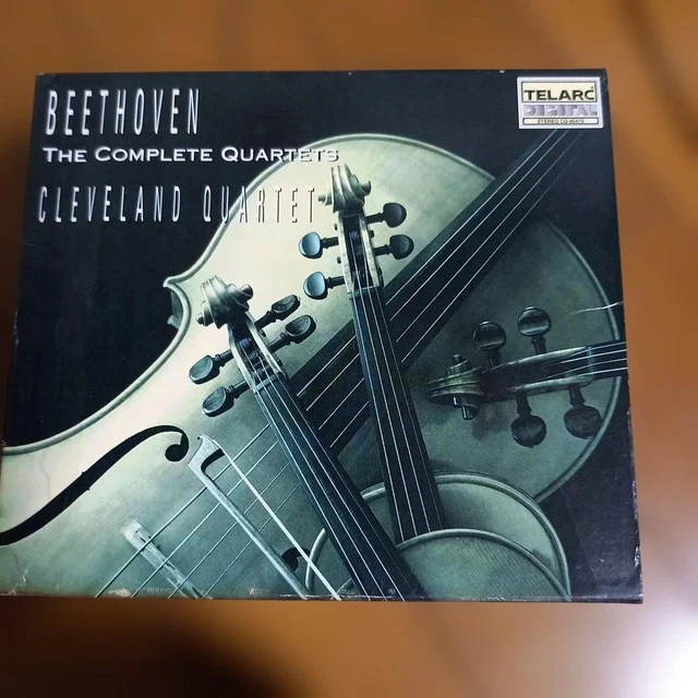 BEETHOVEN: THE COMPLETE Quartets by Cleveland Quartet 8 CD Set
