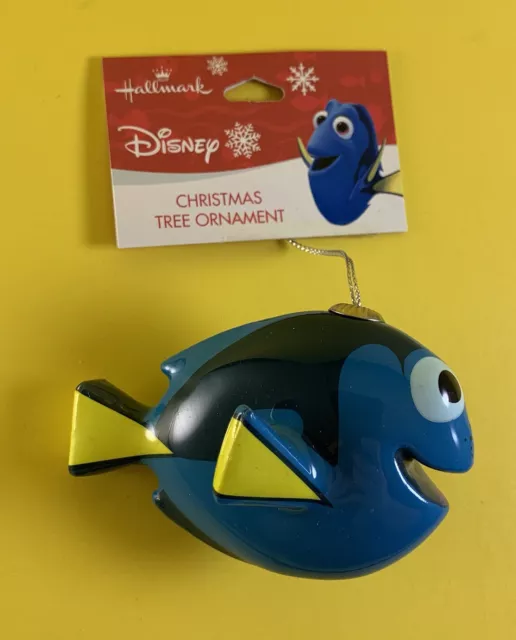 Hallmark Disney Pixar Finding Nemo Dory Fish Figure Christmas Tree Ornament