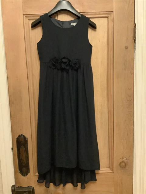 RJR John Rocha Girls Bridesmaid Party Prom Dress Age 9 Years Navy Blue