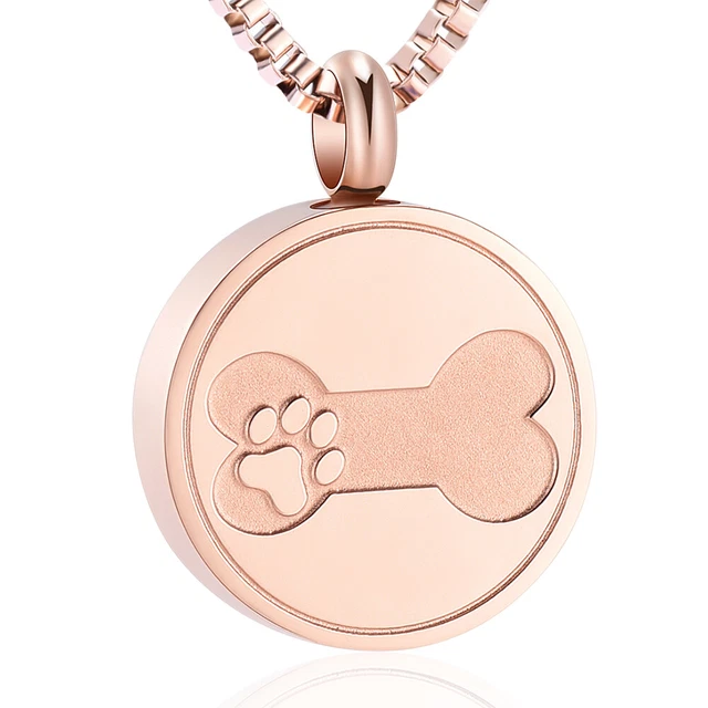 constantlife Circle of Life Stainless Steel pendant pet cremation urns dog ashes