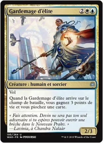 MTG Magic WAR - (x4) Elite Guardmage/Gardemage d'élite, French/VF