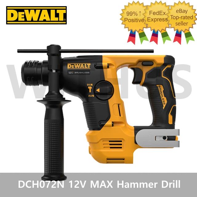 DEWALT DCH072N 12V MAX XR Cordless Brushless SDS PLUS 2kg Hammer Drill