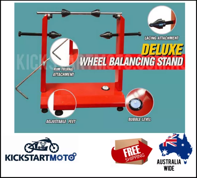 Motorbike Motorcycle Static Wheel Balancer Balancing Tyre Stand Motor Clubman