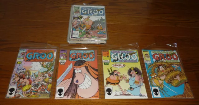 Lot of 16 Groo The Wanderer comics # 11-70, Sergio Aragones, Epic/Marvel 1986